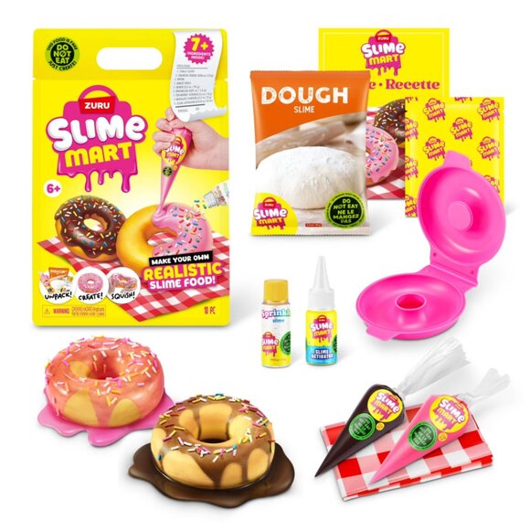 Slime Mart Small Bag DONUT Pretend Play Food Themed DIY Slime Craft Toys NEW - Picture 1 of 4